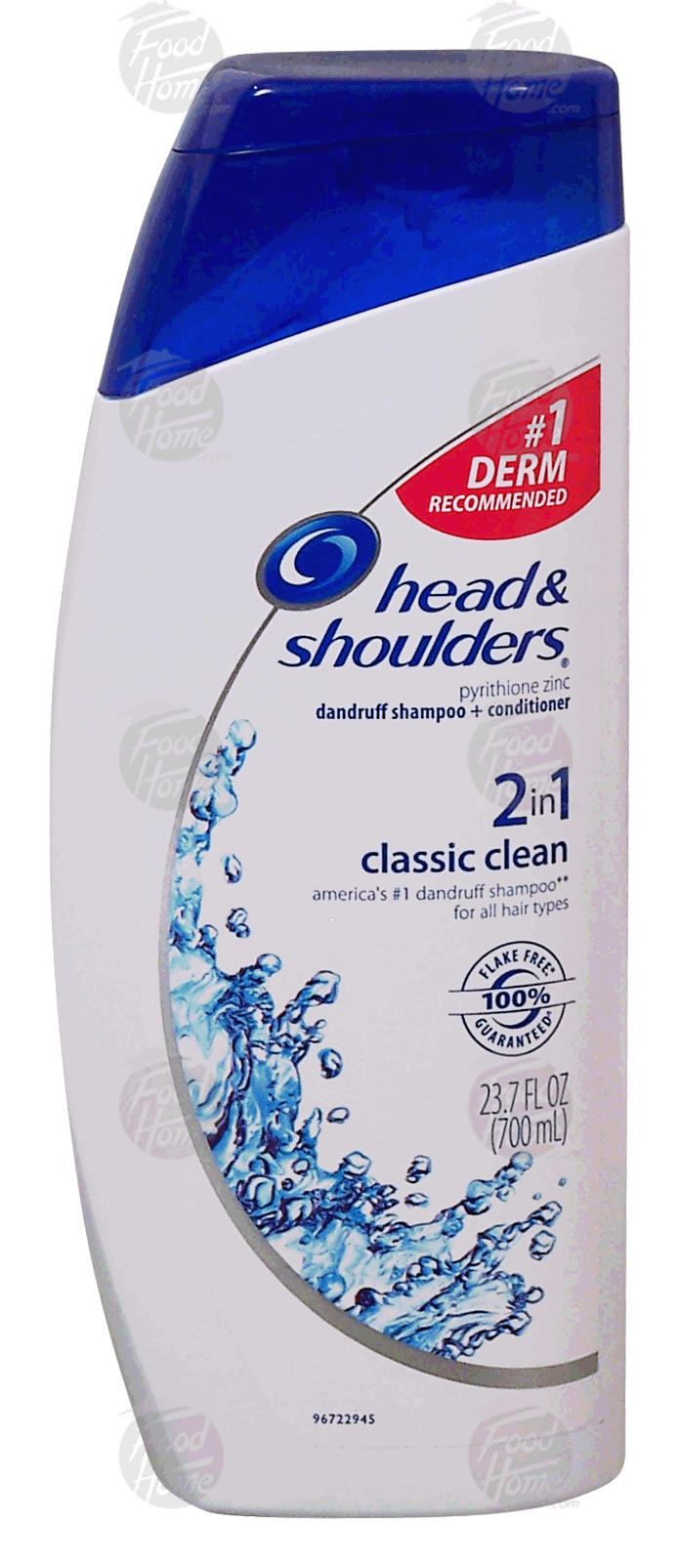 Head & Shoulders Classic Clean 2 in 1 pyrithione zinc dandruff shampoo + conditioner Full-Size Picture